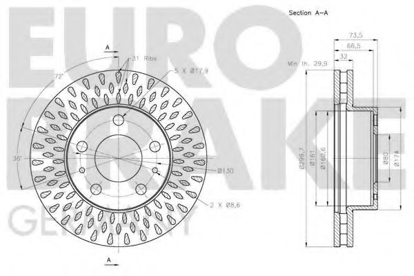 Disc frana 3