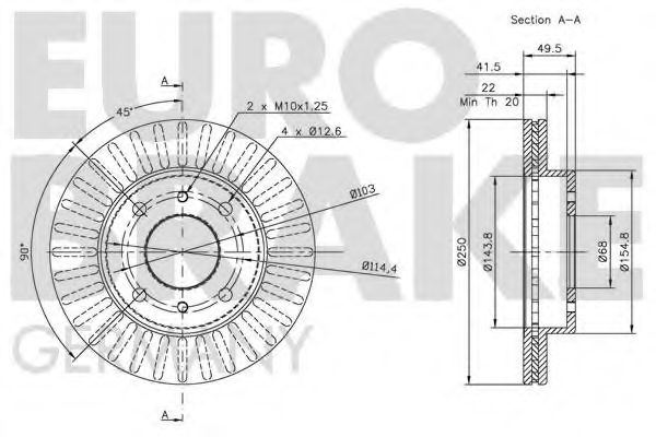 Disc frana 2