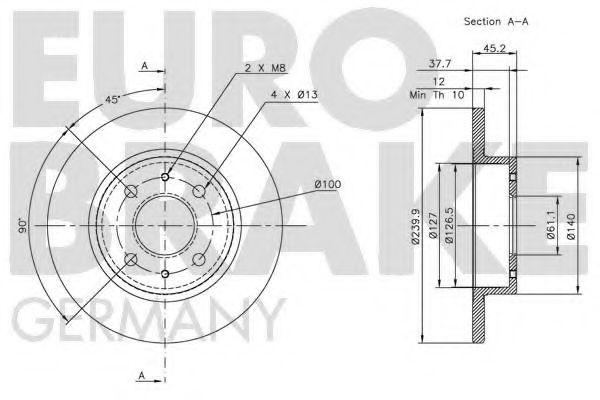 Disc frana 2