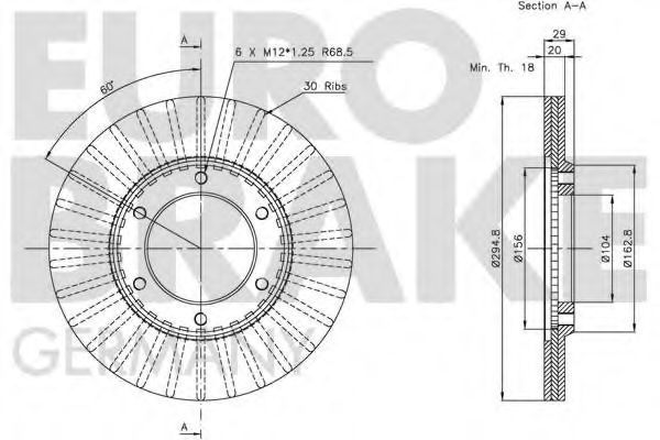 Disc frana 3