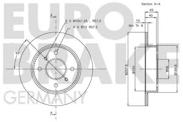 Disc frana 3
