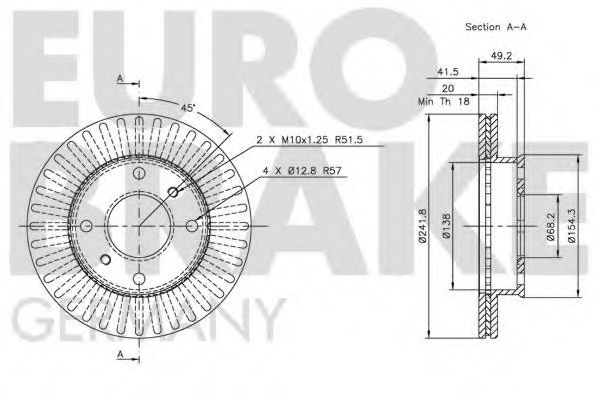 Disc frana 2
