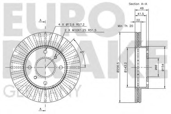 Disc frana 3