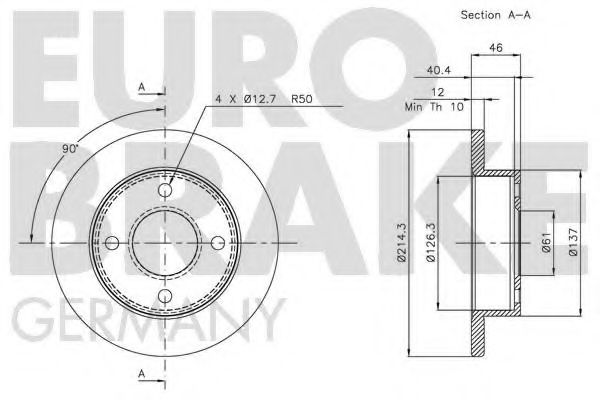 Disc frana 2