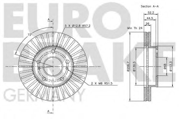 Disc frana 3