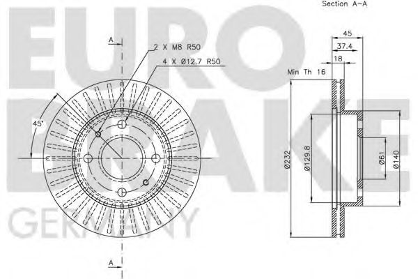 Disc frana 3