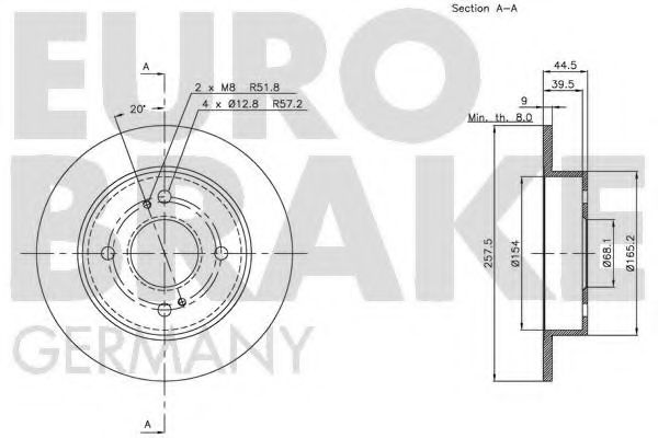 Disc frana 2