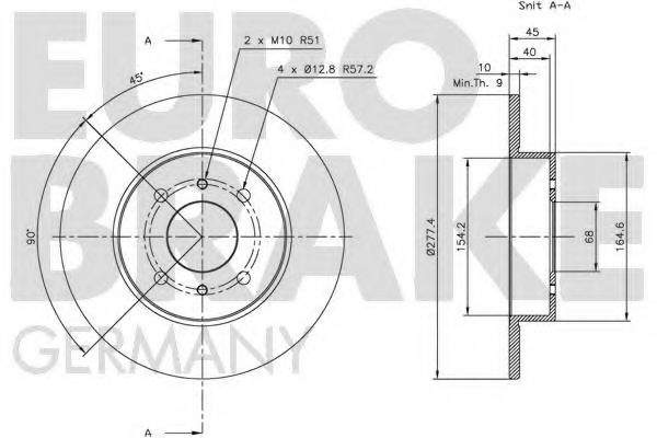 Disc frana 3