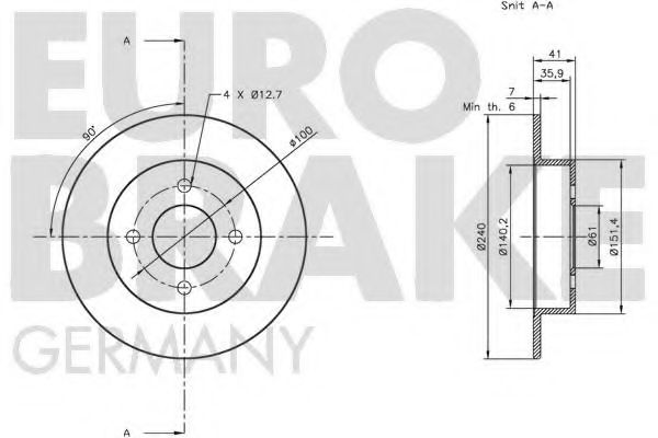 Disc frana 3