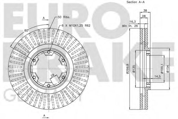 Disc frana 3
