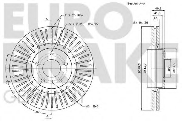 Disc frana 2