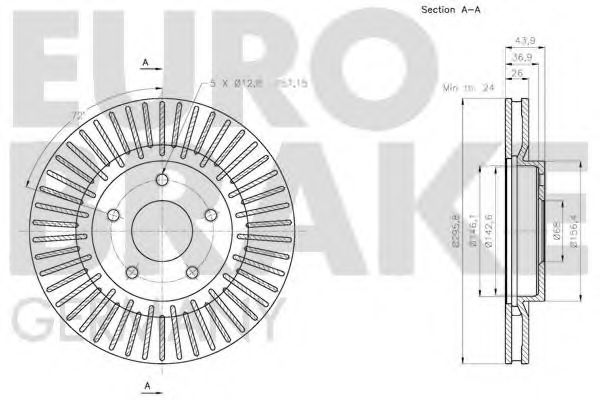 Disc frana 3