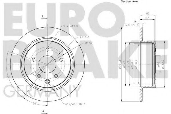 Disc frana 3