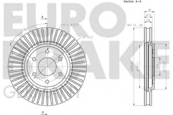 Disc frana 3
