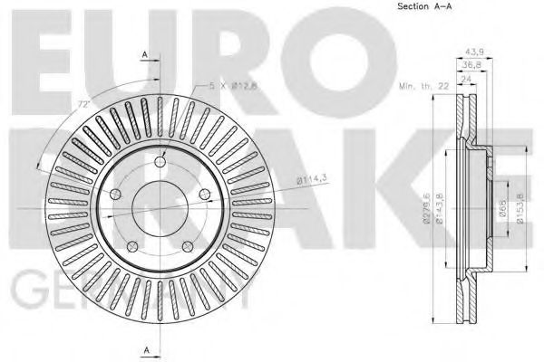 Disc frana 3