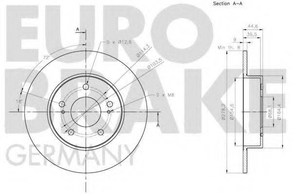 Disc frana 3