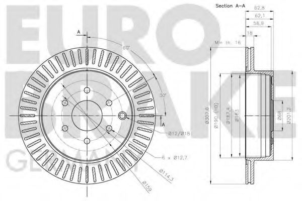 Disc frana 3