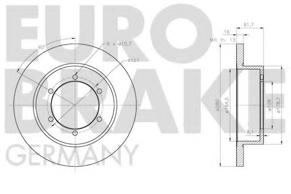 Disc frana 3