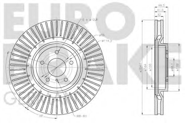 Disc frana 3