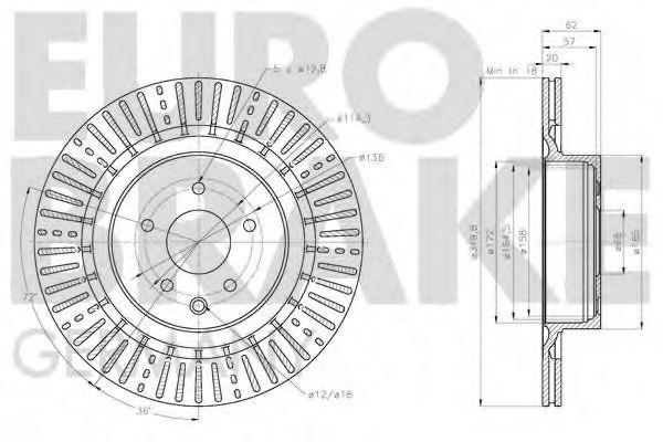 Disc frana 3