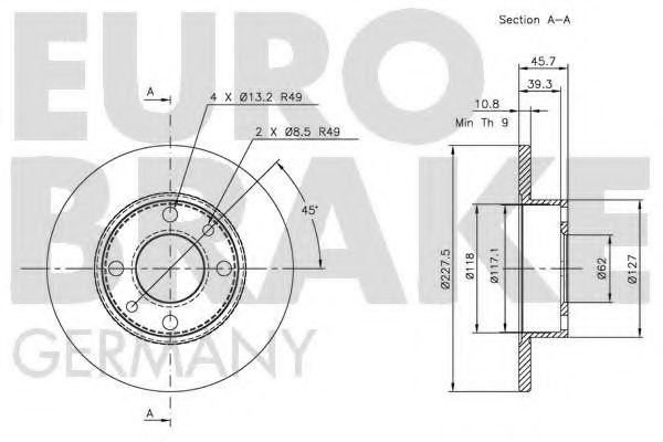 Disc frana 3