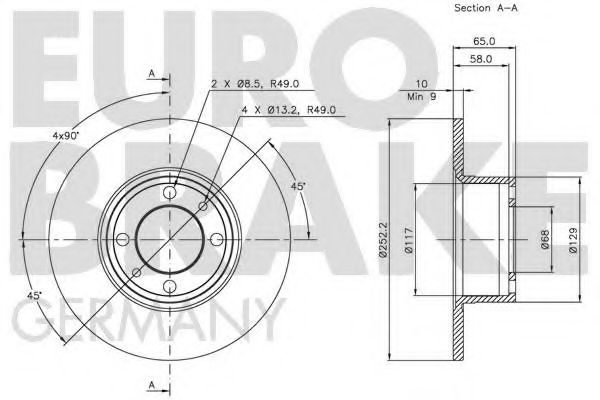 Disc frana 2