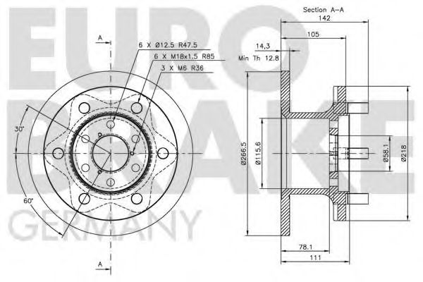 Disc frana 2