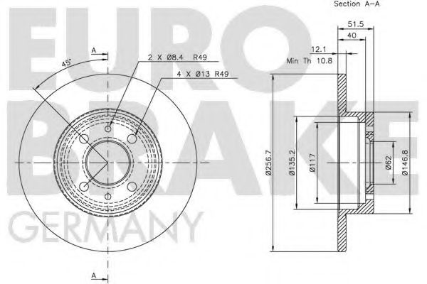 Disc frana 2