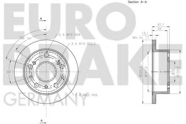 Disc frana 2
