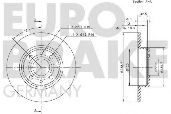 Disc frana 2