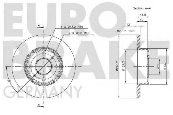 Disc frana 3