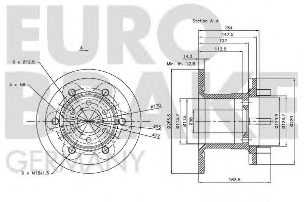Disc frana 2