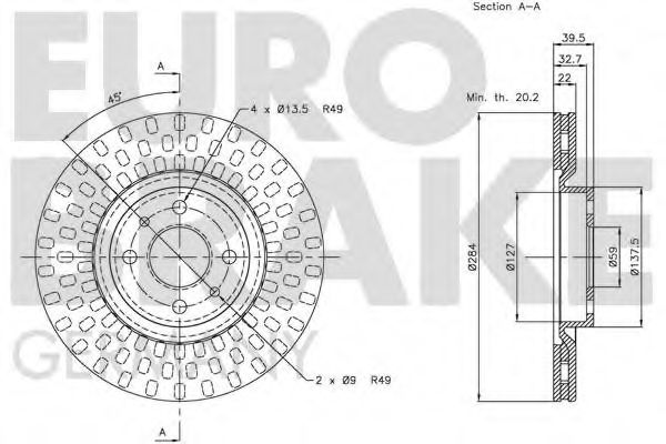 Disc frana 3