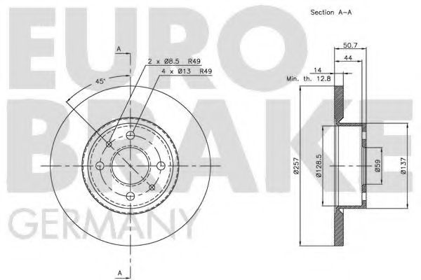 Disc frana 2