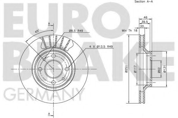 Disc frana 2