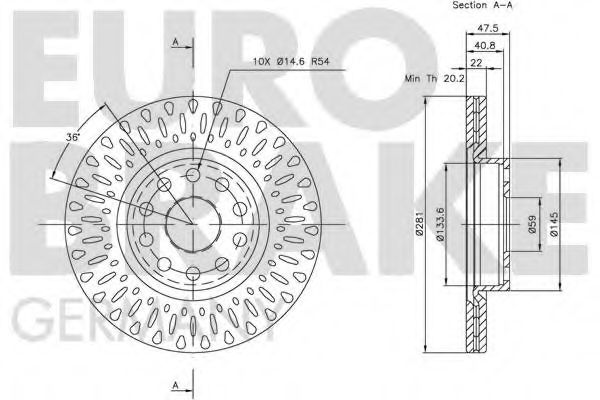 Disc frana 2