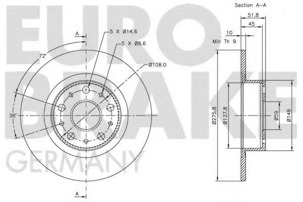 Disc frana 2