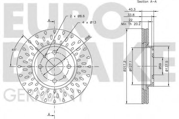 Disc frana 3