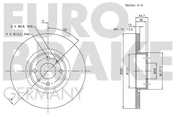 Disc frana 2