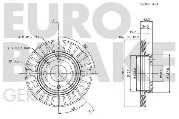 Disc frana 2