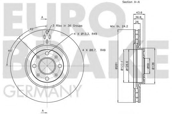 Disc frana 2