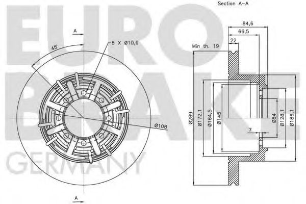 Disc frana 3