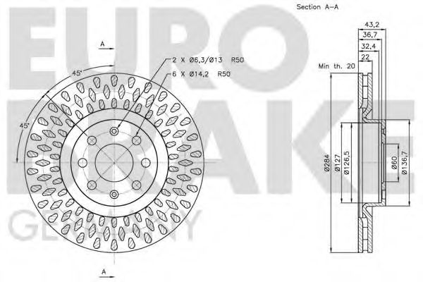 Disc frana 3