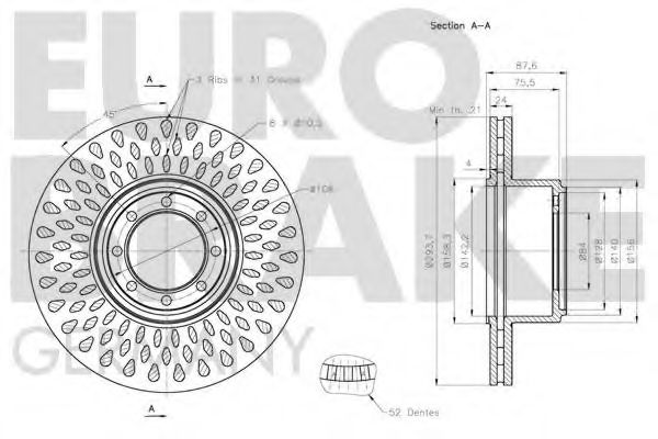 Disc frana 3