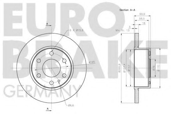 Disc frana 3