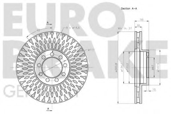 Disc frana 3