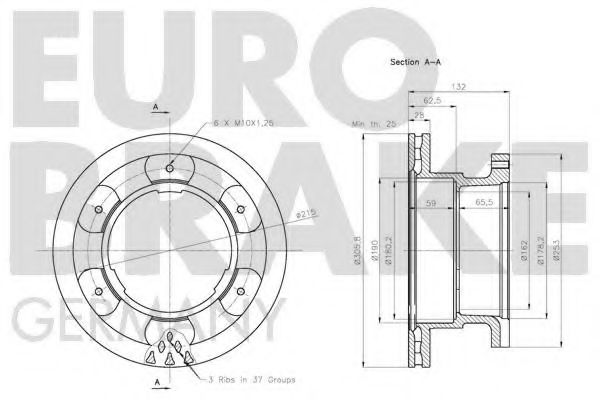Disc frana 3