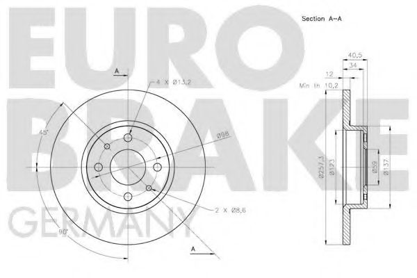 Disc frana 3