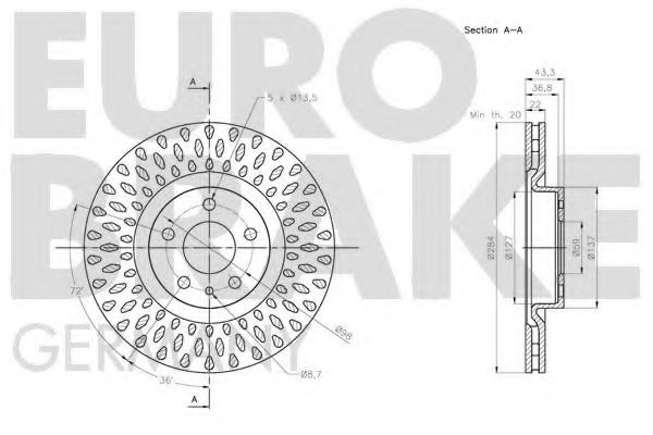 Disc frana 3