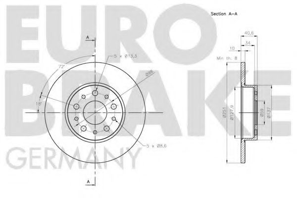 Disc frana 3